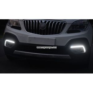 LED Daytime Running Lights DRL Buick Encore Fog Lamp Cover case