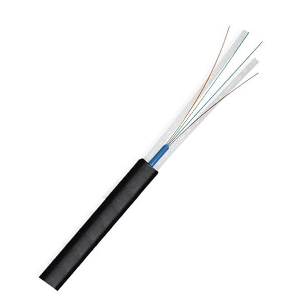 Quality Flat Drop Home Cable System Ftth Optical Fiber Cable 1-24 Core LAN Communication wholesale