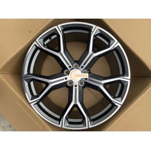Black Shiny 21 Inch Alloy Wheels