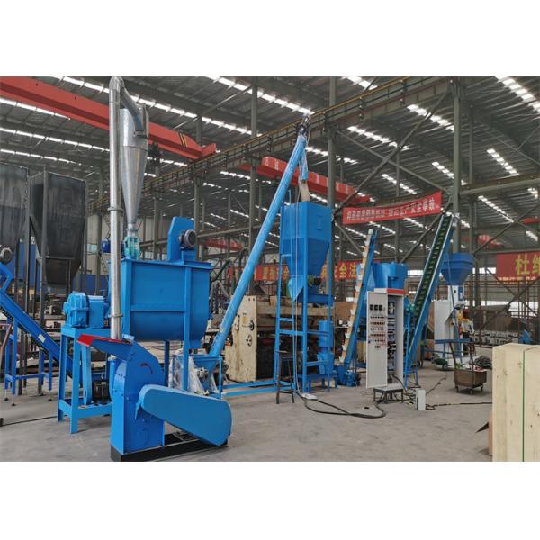 Quality 1t/h, 2t/h flat die animal feed production line for chicken feed cattle goat rabbit poultry feed pellet production line wholesale