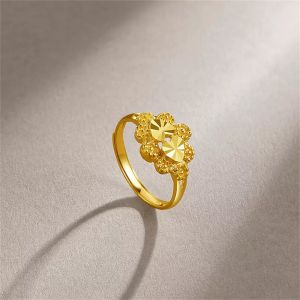 China Subtle Elegance: 18K Gold Rings For Her on sale