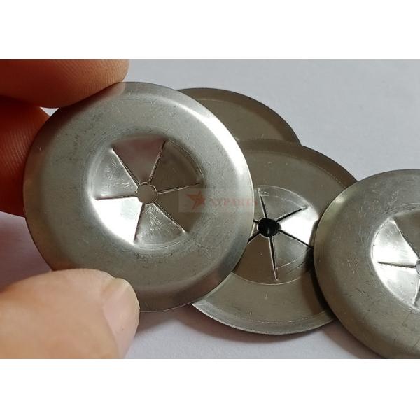 1-1/2" Round Self Lock Washers Stainless Steel Used To Secure Board Or Batt