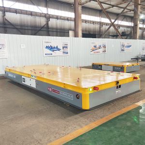 Omni Directional Industrial Steel Pipe Electric Transfer Cart Heavy Load