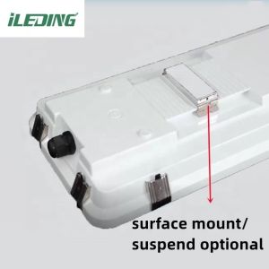 IP67 155W 4FT 1.2M LED Vapor Tight Tri-proof Light for Industrial Warehouse Damp