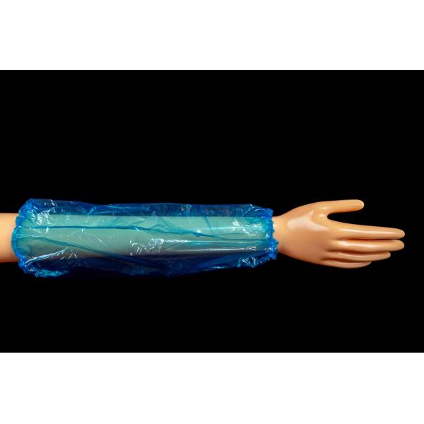 Waterproof Anti Oil Disposable Plastic Oversleeves Food Processing PE Arm Sleeves