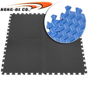 Anti Skidding 6pk Interlocking Exercise Tiles , 11mm Interlocking Foam Squares