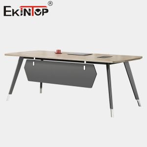 Factory Direct Sale Modern Office Desk Furniture Executive Desk with Drawers