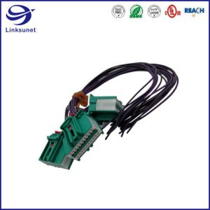 Car Dashboard Wiring Harness With 34729 Female Molex 2.54mm Connector