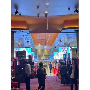 Double-sided P3.91 Transparent LED Screen Max Power Consumption 440W/m2 ODM