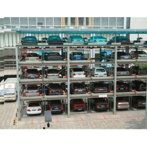 Cheap 2-6 Layers Mechanical Puzzle Car Parking System EquipmentRotating Parking System Solutions for sale