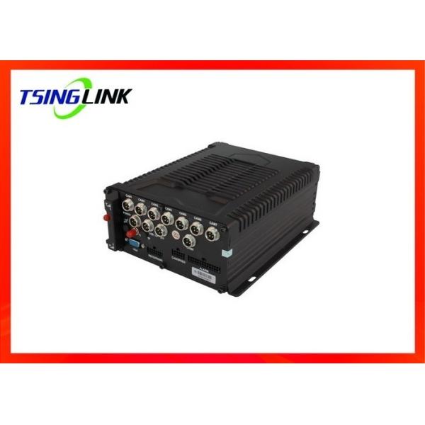 Quality HDD Mobile NVR Hard Disk Storage HD 8CH GPS Tracking MDVR with SIM Card wholesale