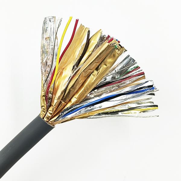 Quality UNSHLD PVC BK UL2854 CSA APRVED 80℃ 30V Multicore Cable 4CX26AWG wholesale