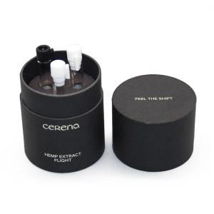 Custom Printed Biodegradable Cardboard Boxes with Lids Container Insert Paper Tube For Small Bottles