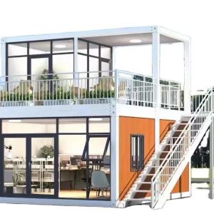 Hotel Flat Pack Container House Portable and Customizable Accommodation Solution
