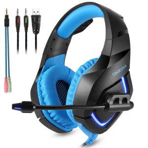 117dB 2.2kohm ONIKUMA K1 Wired Gaming Headset With Microphone