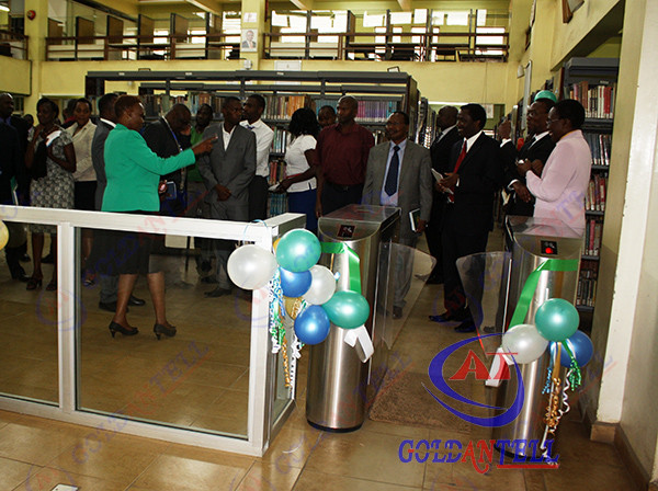 Quality High Speed Glass Lane Flap Turnstile Barrier Gate With TCP / IP Door Access Control System wholesale