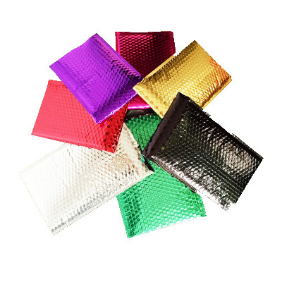 Professional Production Custom Poly Rose Gold Black Bubble Bubble Mailer Wrap Envelope