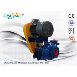 Wear Resistant Mining Slurry Pump Polyurethane Lined Horizontal