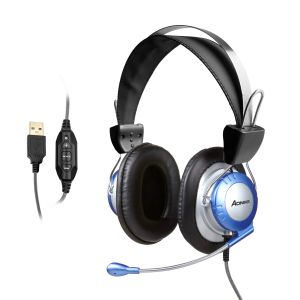 HiFi 3.5mm USB Wired Gaming Headphone With Microphone