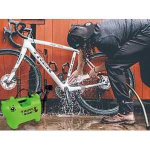 China Green Portable Pet Washer Dog Cleaning Tools Bath Massage Shower Sprayer Scrubber on sale