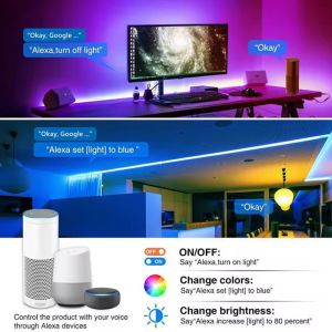 Tuya Wifi Led Controller For Strip Light With Remote And App Control