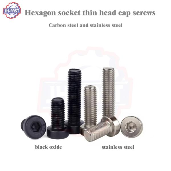 High Strength Steel Allen Bolts Grade 8.8/10.9/12.9 DIN912 Hexagon Head Cap Screws
