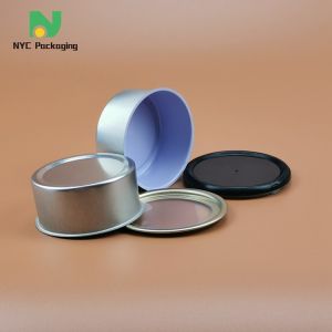 Custom Tuna Milk Powder Cake Aluminium Tin Can With Lid