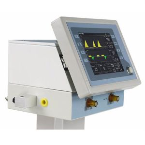 Surgery Room Medical Ventilator Machine With Air Compressor Respiratory Support