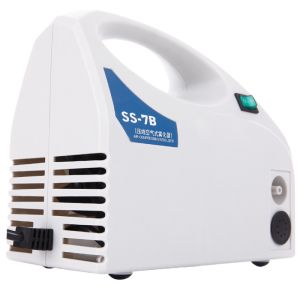 ABS Antibacterial Portable Compressor Nebulizer For Adults Automatic Temperature