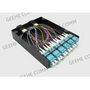 MTP/MPO Fiber Breakout Cable 12×LC Duplex Fiber Optic Exchange Cassette