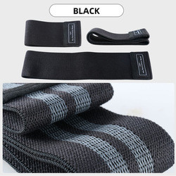 Pilates Custom Printed Fabric Resistance Bands Glute Gym Polyester Latex