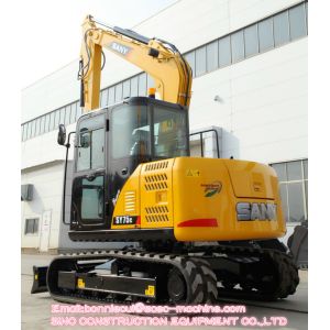 SY75C Mini 8 Ton 0.28m3 Hydraulic Crawler Excavator