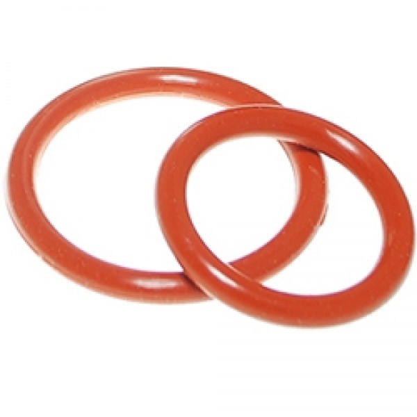 Custom silicone rubber O ring , multi-color transparent, translucnet, grey,