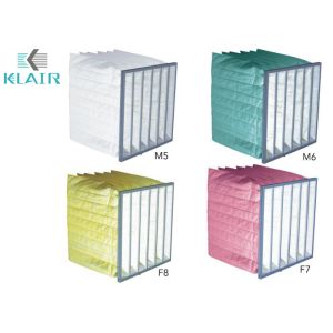 Particulate Dust Filter Bag , 1 Micron Filter Bag In Ahu Air Handling Unit