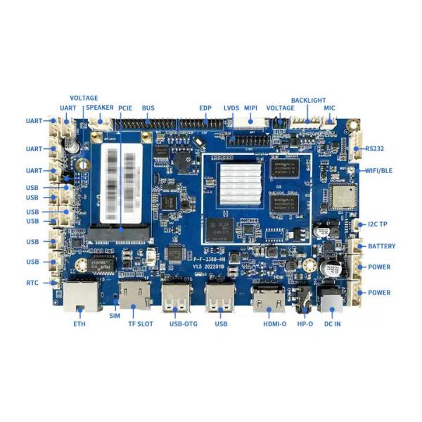 High Performance RK3368 Android Development Board With Wifi Ble Wireless