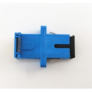 Wholesale Cheap Price SC/UPC- SC/UPC Adapter with Flange SC Simplex Auto Shutter