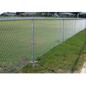 Hot Dipped / Electro Galvanized Cyclone Wire Mesh Garden Security Fence Chain