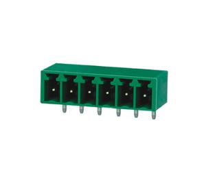 Cheap Screw Terminal Block Connector Pluggable Type PA66 SN Plated R/A Wafer AC 2000V for sale