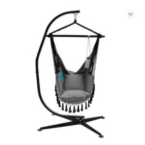 China Portable Iron Stand Garden Hammock Chair Swing Weight Capacity 260KGS Easy to Assemble on sale