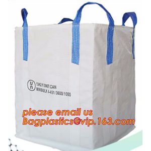 Top open virgin polypropylene woven big jumbo bag for sand cement sludge