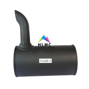 China 6738-11-5510 Excavator Silencer PC200-7 PC200LC-7 PC210-7 PC220-7 Muffler Exhaust on sale