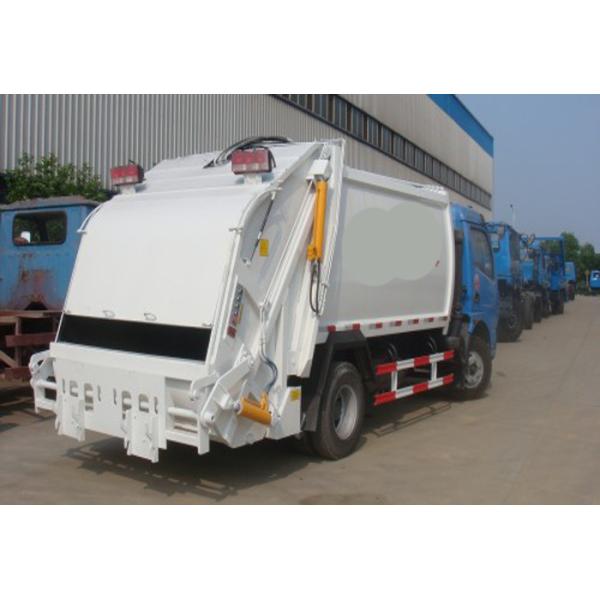 Compact Garbage Collection Truck 6cbm For Non - Toxic Waste Transportation