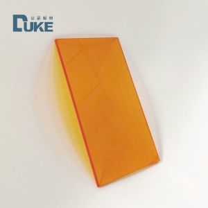 1/4" 1/8" Transparent Orange Tinted Acrylic Plexiglass Sheet 3mm Thick Nominal