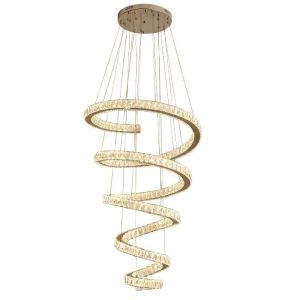 China Spin Stairs Modern Kitchen Pendant Lights Contemporary Hanging Lights on sale