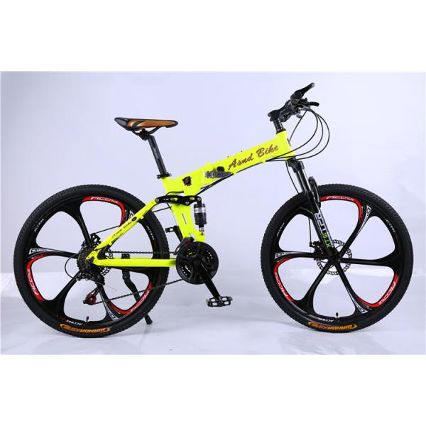 Factory price OEM 6 spoke mag alloy wheel Shimano 21/24/27/30 speed aluminium alloy chinese folding MTB bicycle
