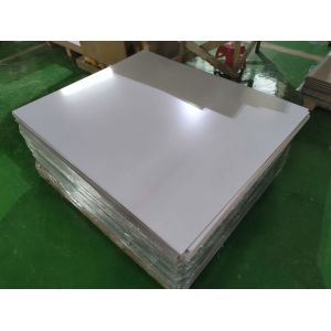 White UV Coating PCB Board Drilling Melamine Backup Board