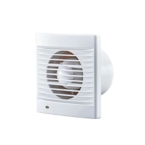 Kitchen Bathroom and Toilet Plastic Wall Mounted Air Extractor Fan Ventilation