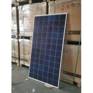 China Poly Crystalline Dark Blue 5BB 330W Grade B Solar Panels White Frame on sale