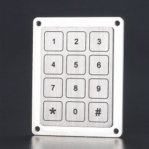 higher quality piezo keypad with 12 keys