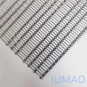 Al Alloy Architectural Woven Mesh Metal Wire Mesh Facade Cladding